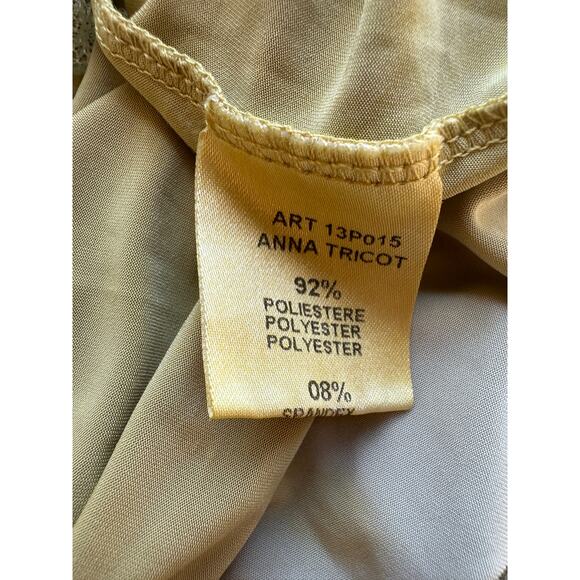 Phisique du Role Ombre Shift Dress LARGE Coquette Lace Italian Designer $398 NEW - Picture 10 of 10